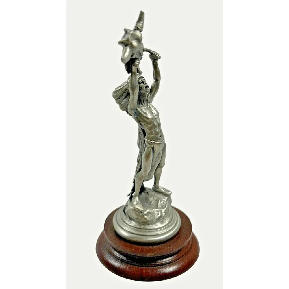 Chilmark Fine Pewter Buffalo Prayer D Polland‎ 1981 Figurine Limited Edition